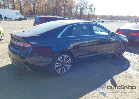 2017 Lincoln Mkz Select из США, поврежденный, VIN 3LN6L5D95HR621796